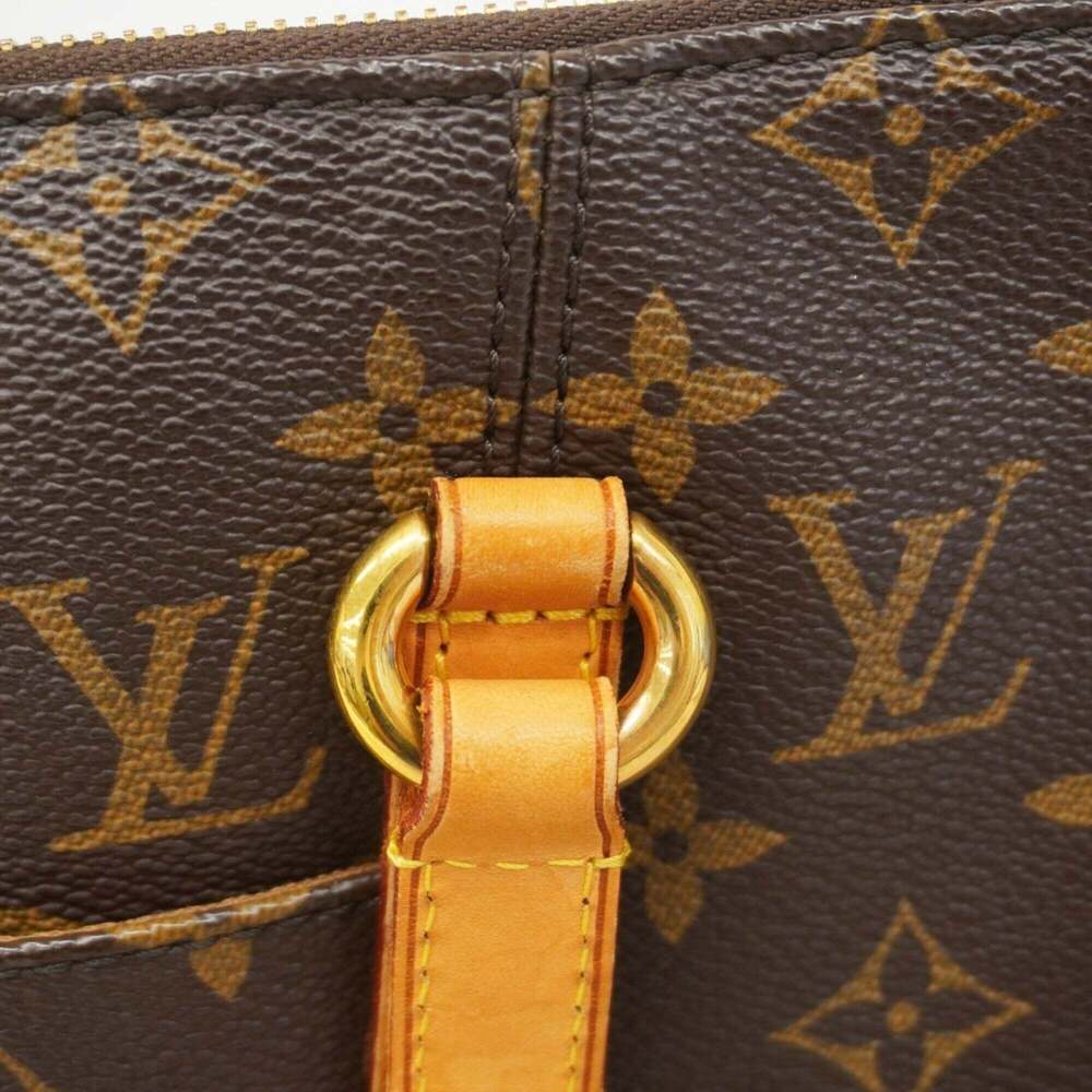 LOUIS VUITTON Brown Monogram Tote Bag - Picture 8 of 9